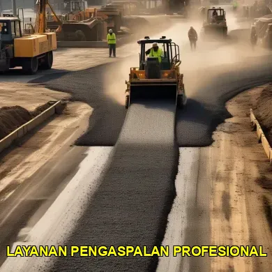 layanan pengaspalan profesional